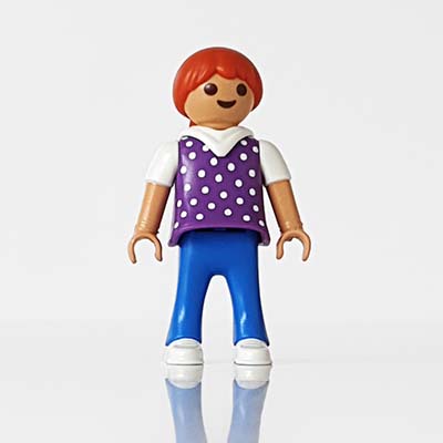 Playmobil Kind Meisje Broek lang Blauw – Gedreven Jessica