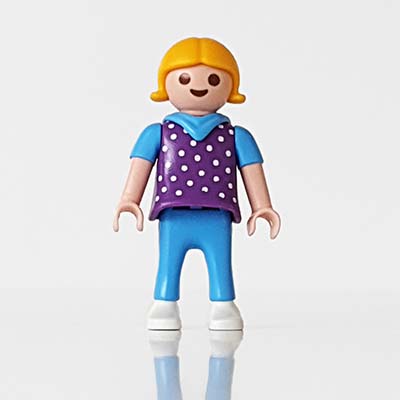 Playmobil Kind Meisje Broek lang Blauw – Zorgzame Michelle