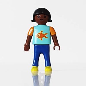 Playmobil Kind Meisje Broek lang Blauw – Vrolijke Sarah