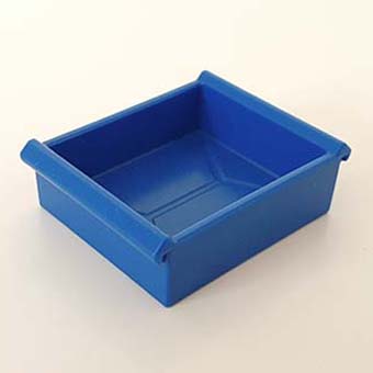 Playmobil mand aankleedkussen bak blauw