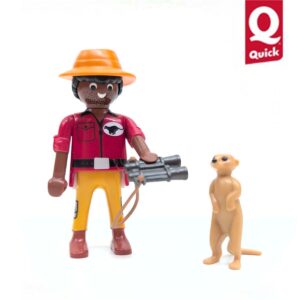 Playmobil Figure Quick 2015 Dierenverzorger met stokstaartje