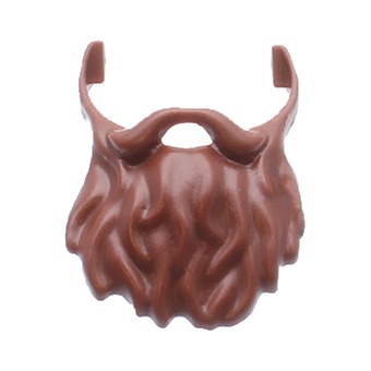 Playmobil Volle Baard Golvend - Bruin