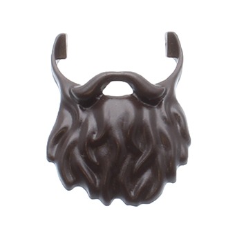 Playmobil Volle Baard Golvend - Donkerbruin