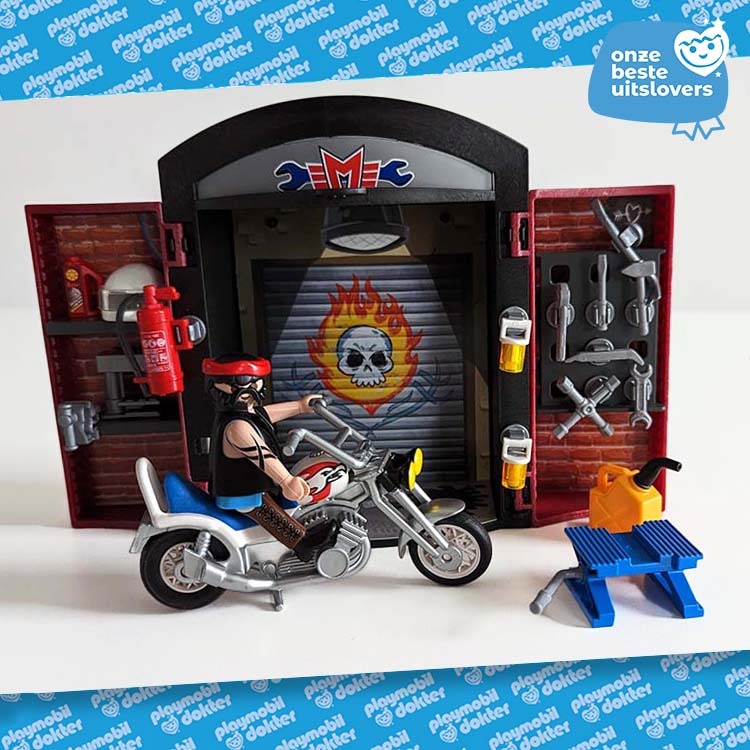 Playmobil 9108 Speelbox Werkplaats Motor