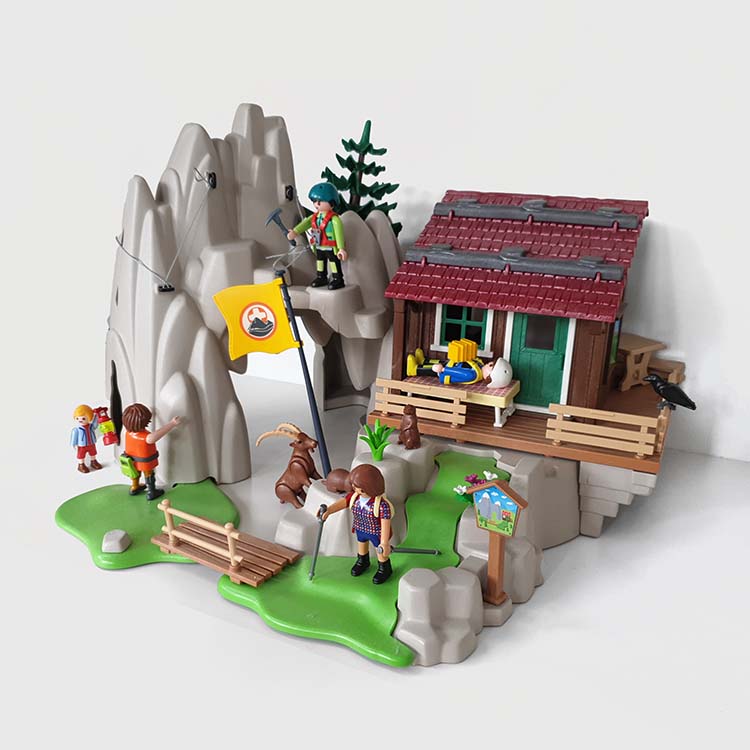 Playmobil 9126 Bergbeklimmers met berghut