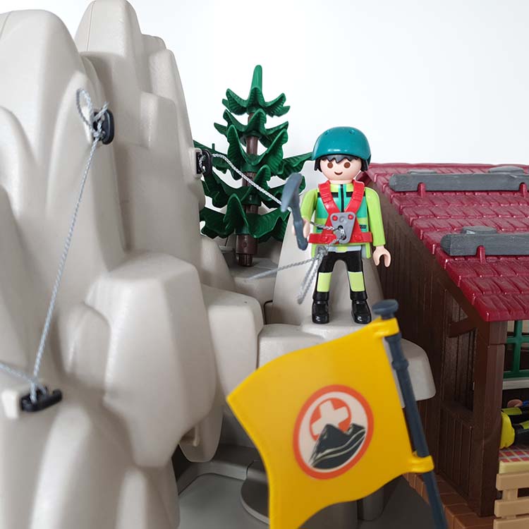 Playmobil 9126 Bergbeklimmers met berghut