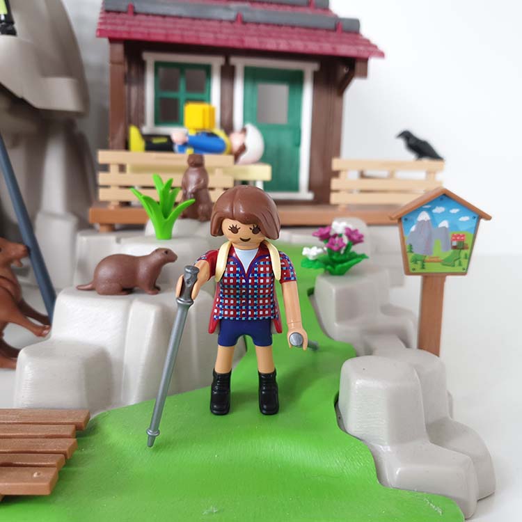 Playmobil 9126 Bergbeklimmers met berghut