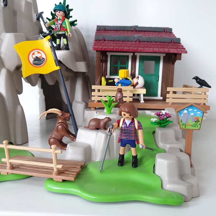 Playmobil 9126 Bergbeklimmers met berghut