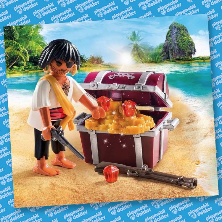 Playmobil 9358 Piraat met Schatkist