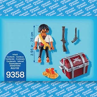 Playmobil 9358 Piraat met Schatkist