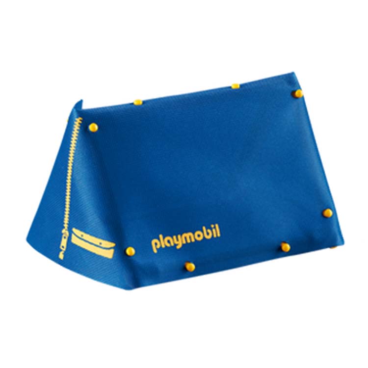 Tent Groen, Blauw of Rood – 02 Gehele tent met Blauw Doek