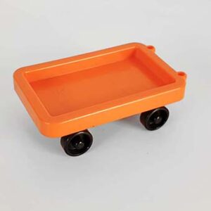 Kar op wielen, steekwagen, kruiwagen, wals