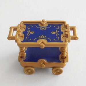 Trolley Blauw Goud Serveren