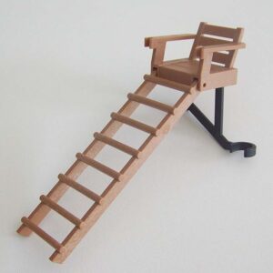 Ladder met zitbevestiging Jager Observatiepost