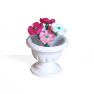 Rosa 1900 - Ronde pot met bloemen Rosa Huis en bloemist