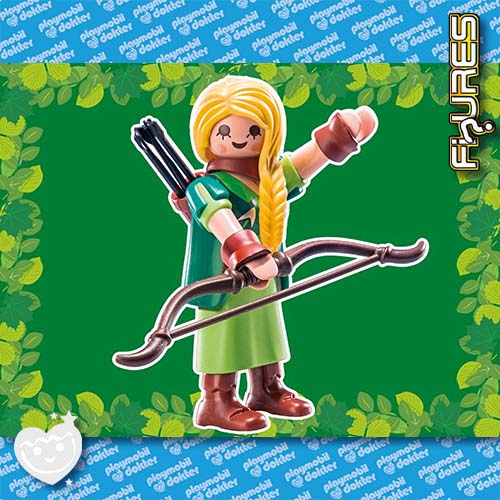 Playmobil Figures Serie 11 - Boogschutter / Archer Woman