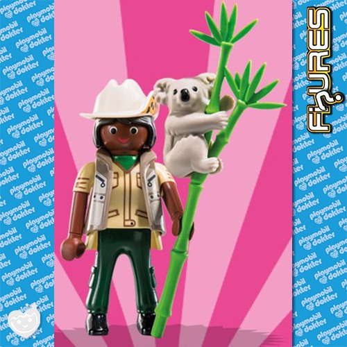 Playmobil Figures Serie 6 - Dierentuinmedewerker