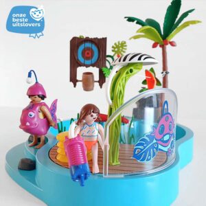 Playmobil 70610 Leuk Zwembad Met Watersplash
