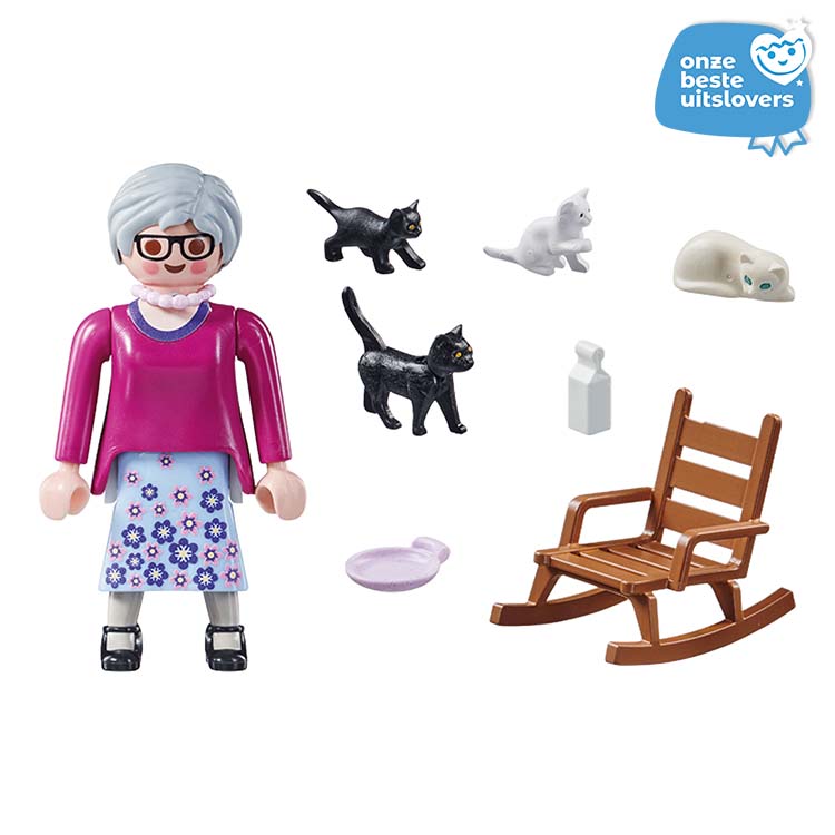Playmobil 71172 Oma met katten