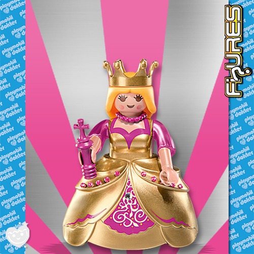 Playmobil Figures Serie 7 - Gouden koningin