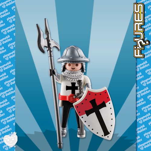 Playmobil Figures Serie 8 - Crusader Duitse Ridder