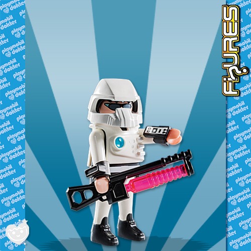 Playmobil Figures Serie 8 - Space Soldier laserwapen / Space Ranger
