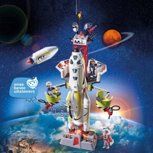Playmobil 9488 Mars-raket met lanceerplatform