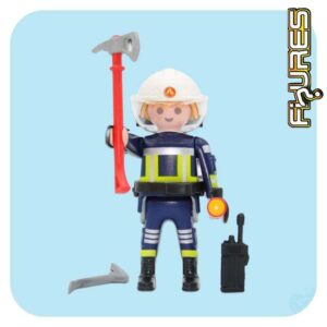Playmobil Figures Serie 23 Brandweer Commandant Brandmeester