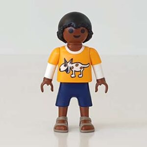 Playmobil Meisjes Onzijdige donker kindje Daan