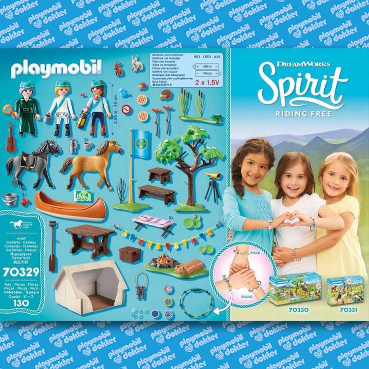 Playmobil 70329 Spirit Paardenkamp
