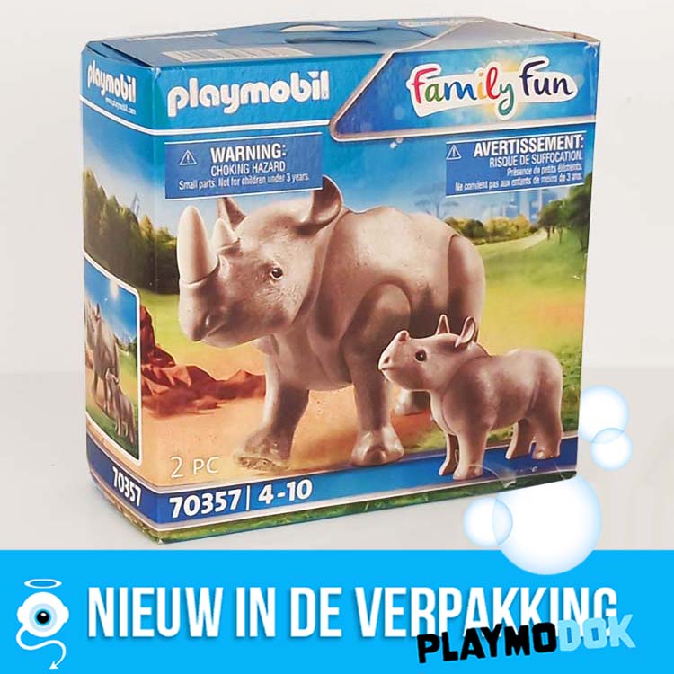 Playmobil 70357 Neushoorn met baby – Nieuw in Doos
