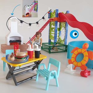 Playmobil 70987 Zomerfeest Zwembad Met GIGA Glijbaan!!