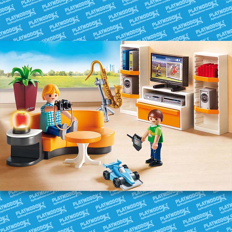 Playmobil 9267 Salon - Woonkamer - Afbeelding 5