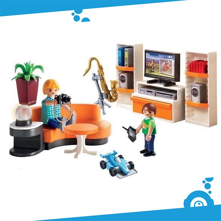 Playmobil 9267 Salon - Woonkamer - Afbeelding 3
