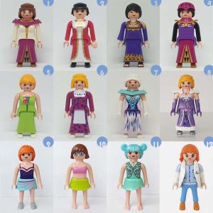 Playmobil Prinses Nieuwe Poppetjes Puber Meisjes, Vrouwen, Huishoudster, Prinses, Oma, Kapper, Heks, Danseres, Prinses, Koningin