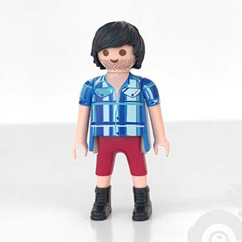 Playmobil Baywatch Zin in de zomer lekker in je korte broek Sportief Zwembroek Vakantie Genieten - 10