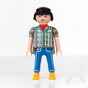 Playmobil Aziatische Poppetjes Vader, Opa, Buurman