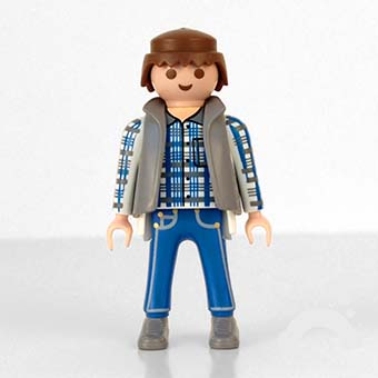 Playmobil Verkoper aan de deur