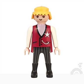 Ridder, Sheriff, Supermarkt Medewerker, Cowboy, Opa, Buurman Fred – 01