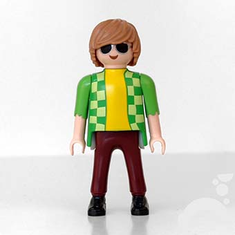 Playmobil Glazenwasser, Huisvader, Wielrenner, Surf Leraar, Man Poppetje, Beroemdheid, Eco Activist - 06