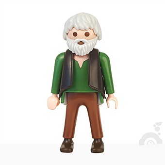 Playmobil Opa, Rechter, Puber, Bank bediende, Sheriff, Cowboy, MacGyver