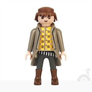 Playmobil Opa, Rechter, Puber, Bank bediende, Sheriff, Cowboy, MacGyver