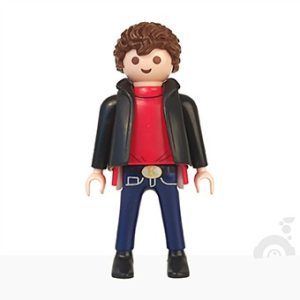 Playmobil Opa, Rechter, Puber, Bank bediende, Sheriff, Cowboy, MacGyver