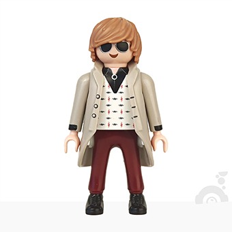 Playmobil Opa, Rechter, Puber, Bank bediende, Sheriff, Cowboy, MacGyver