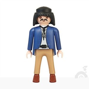 Playmobil Opa, Rechter, Puber, Bank bediende, Sheriff, Cowboy, MacGyver