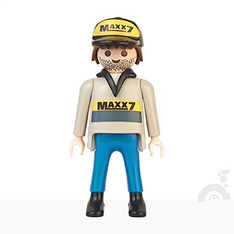 Playmobil Opa, Rechter, Puber, Bank bediende, Sheriff, Cowboy, MacGyver