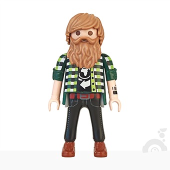 Playmobil Opa, Rechter, Puber, Bank bediende, Sheriff, Cowboy, MacGyver