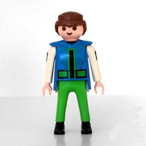 Playmobil Man Crossmotor Rijder