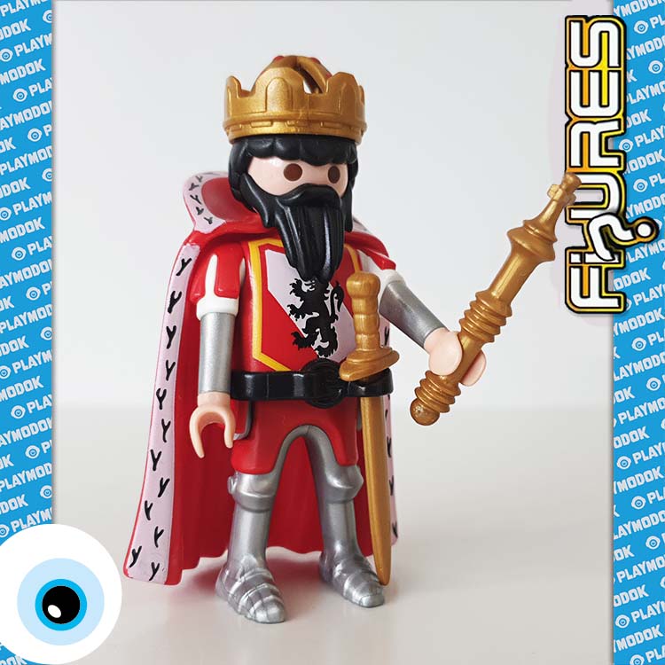 Playmobil Figures Serie 4 - Rode Leeuwen Koning