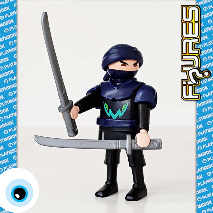 Playmobil Figures Serie 5 - Blauwe Ninja